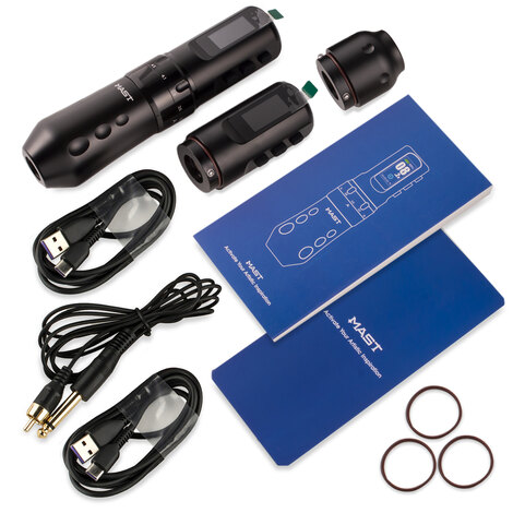 Тату машинка Flip 4 Pro Tattoo Machine Set (2.5 - 4.5мм) - Black