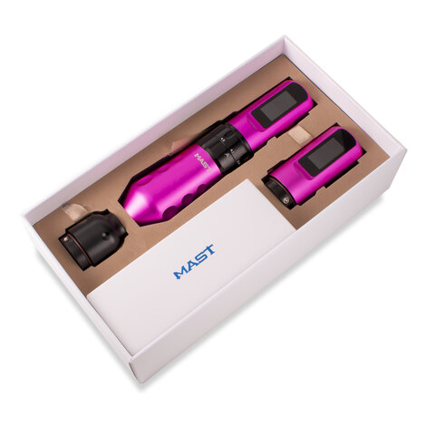 Тату машинка Flip 4 Pro Tattoo Machine Set (2.5 - 4.5мм) - Pink