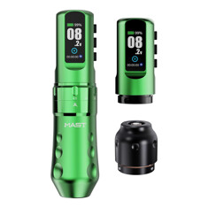 Flip 4 Pro Tattoo Machine Set (2.5-4.5mm) - Green