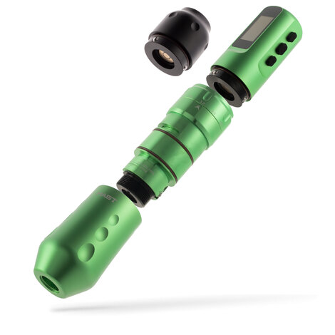 Тату машинка Flip 4 Pro Tattoo Machine Set (2.5 - 4.5мм) - Green