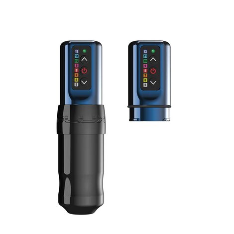 Тату машинка Spektra Flux Steel Dusk + 2 PowerBolts (4.0мм)