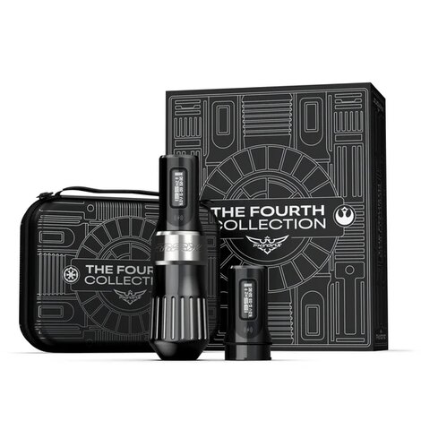 Тату машинка The Fourth Collection: Flux Max + 2 PowerBolt II - Limited Dark Edition (4.0мм)