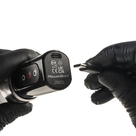 Тату-машинка Spektra Flux The Fourth Collection: Flux Max + 2 PowerBolt II - Limited Dark Edition (4.0мм)