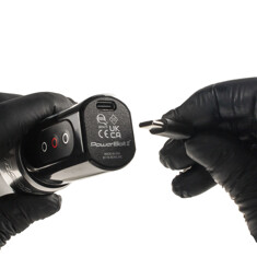Тату-машинка Spektra Flux The Fourth Collection: Flux Max + 2 PowerBolt II - Limited Dark Edition (4.0мм)