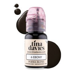 Все для перманента на распродаже Tina Davies 'I Love INK' 6 Ebony - ГОДЕН до  11.2026