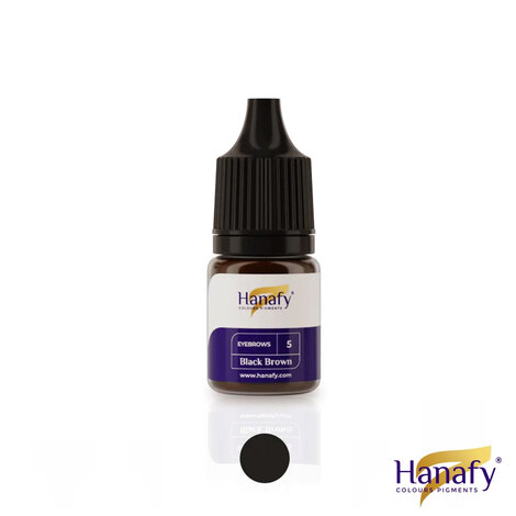 Все для перманента на распродаже Hanafy Colours Pigments № 5 - Black Brown - ГОДЕН до 11.2026