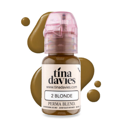 Все для перманента на распродаже Tina Davies 'I Love INK' 2 Blonde - ГОДЕН до 12.2026