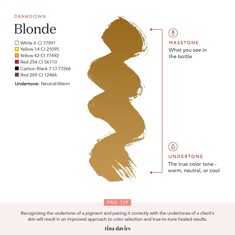 Все для перманента на распродаже Tina Davies 'I Love INK' 2 Blonde - ГОДЕН до 12.2026