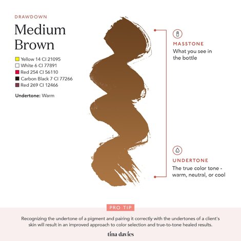 Все для перманента на распродаже Tina Davies 'I Love INK' 3 Medium Brown - ГОДЕН до 12.2026