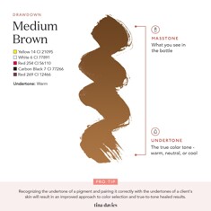 Все для перманента на распродаже Tina Davies 'I Love INK' 3 Medium Brown - ГОДЕН до 12.2026