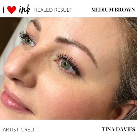 Все для перманента на распродаже Tina Davies 'I Love INK' 3 Medium Brown - ГОДЕН до 12.2026