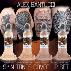Пигмент на распродаже Alex Santucci Cover-Up Set - Peanut Skin Tone - ГОДЕН до 12.2026