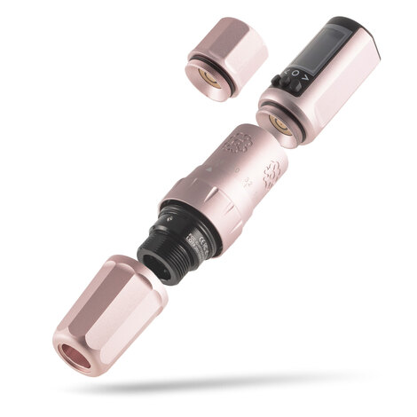Машинка для татуажа Microbeau ELB Adjustable (2.2мм - 3.4мм) - Blush Pink
