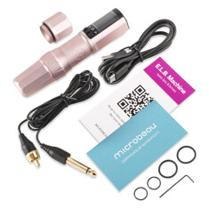 Машинка для татуажа Microbeau ELB Adjustable (2.2мм - 3.4мм) - Blush Pink