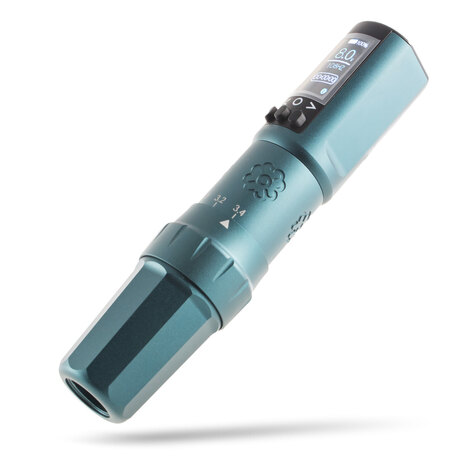 Машинка для татуажа Microbeau ELB Adjustable (2.2мм - 3.4мм) - Cascade Blue