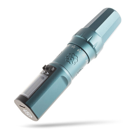 Машинка для татуажа Microbeau ELB Adjustable (2.2мм - 3.4мм) - Cascade Blue