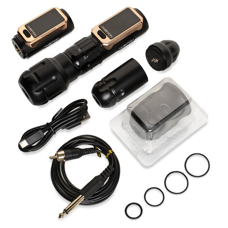 Тату машинка Soldier Pro 520 Dual Battery (2.2 - 4.2мм) - Black