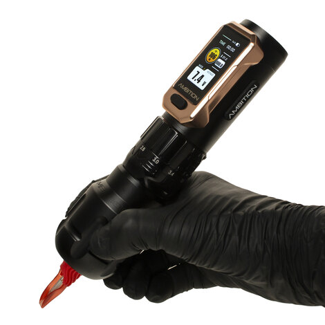 Тату машинка Soldier Pro 520 Dual Battery (2.2 - 4.2мм) - Black