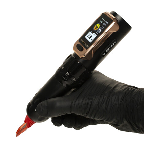 Тату машинка Soldier Pro 520 Dual Battery (2.2 - 4.2мм) - Black