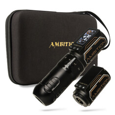 Тату машинка Ambition Ninja Max 280 Dual Battery - Black