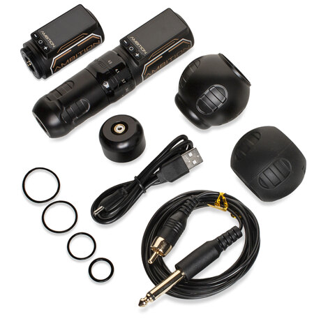 Тату машинка Ninja Max 280 Dual Battery - Black