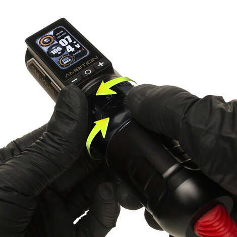 Тату машинка Ninja Max 280 Dual Battery - Black