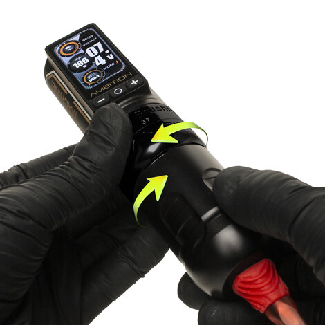 Тату машинка Ninja Max 280 Dual Battery - Black