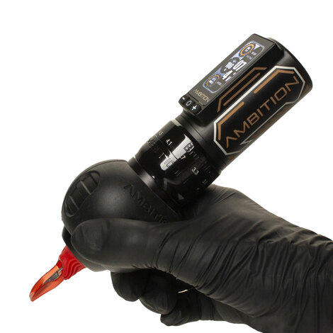 Тату машинка Ninja Max 280 Dual Battery - Black