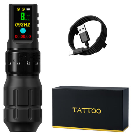 Тату машинка T-REX ANKY (2.3 - 4.2мм) - Black