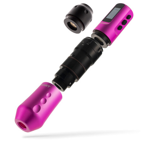 Тату-машинка Mast Rotary Machines Flip 4 Pro Tattoo Machine - Pink
