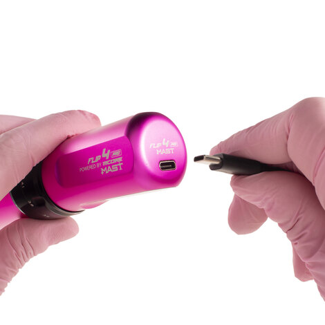Тату-машинка Mast Rotary Machines Flip 4 Pro Tattoo Machine - Pink