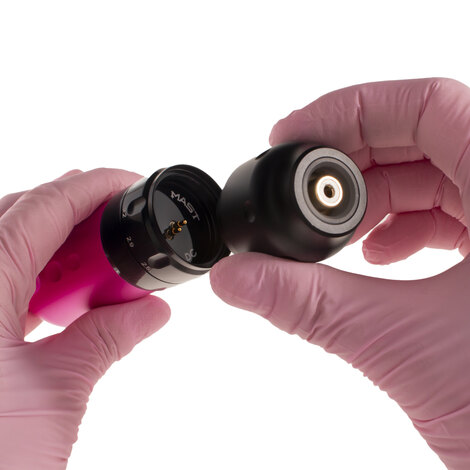 Тату-машинка Mast Rotary Machines Flip 4 Pro Tattoo Machine - Pink