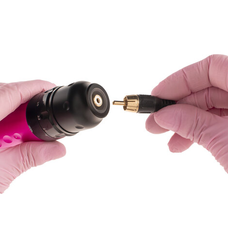 Тату-машинка Mast Rotary Machines Flip 4 Pro Tattoo Machine - Pink