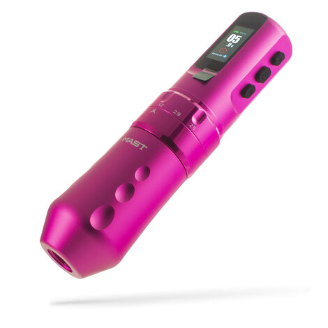 Тату-машинка Mast Rotary Machines Flip 4 Pro Tattoo Machine - Pink