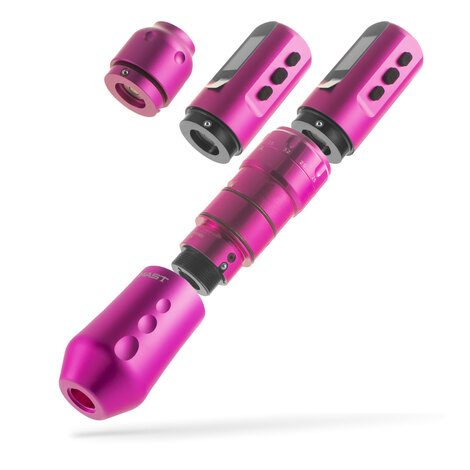 Тату-машинка Mast Rotary Machines Flip 4 Pro Tattoo Machine - Pink