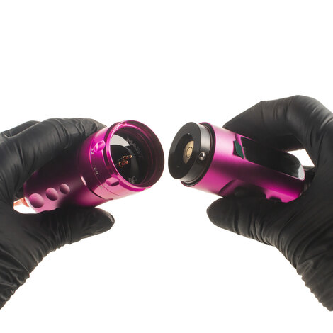 Тату-машинка Mast Rotary Machines Flip 4 Pro Tattoo Machine - Pink