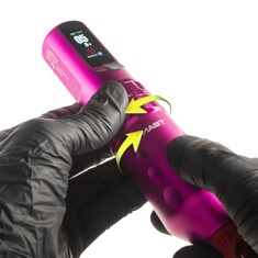 Тату-машинка Mast Rotary Machines Flip 4 Pro Tattoo Machine - Pink