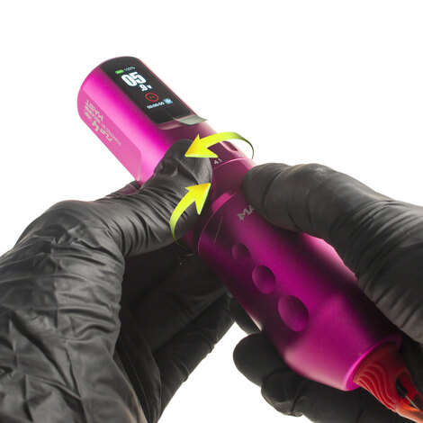Тату-машинка Mast Rotary Machines Flip 4 Pro Tattoo Machine - Pink