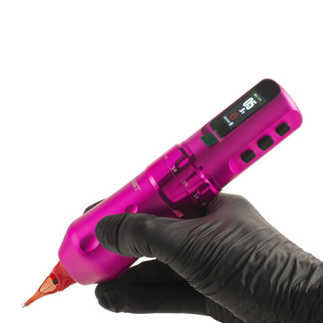 Тату-машинка Mast Rotary Machines Flip 4 Pro Tattoo Machine - Pink