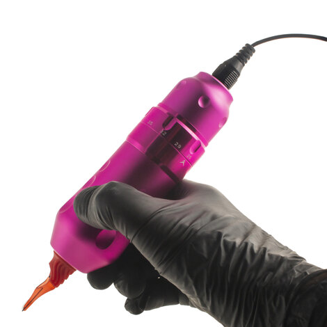 Тату-машинка Mast Rotary Machines Flip 4 Pro Tattoo Machine - Pink