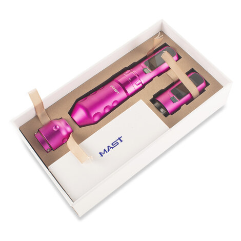 Тату-машинка Mast Rotary Machines Flip 4 Pro Tattoo Machine - Pink