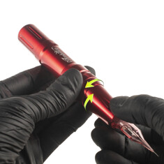 Машинка для татуажа Space Alumiunm Coreless Motor Rotary Tattoo Pen (2.5мм) - Red