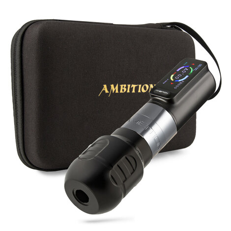 Тату машинка Ambition Seher Adjustable Stroke 2.2 - 4.2 mm Silver (42mm)