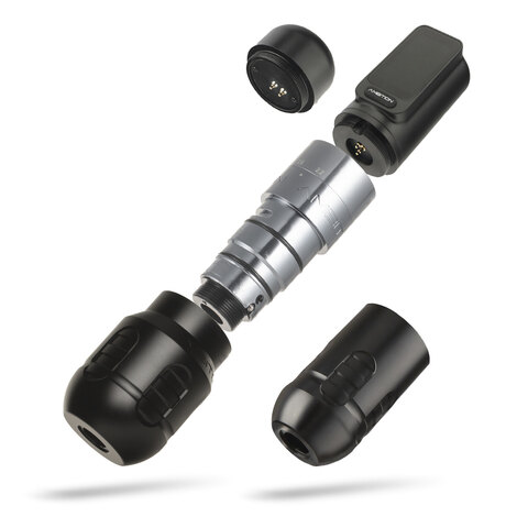 Тату машинка Ambition Seher Adjustable Stroke 2.2 - 4.2 mm Silver (42mm)