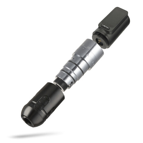 Тату машинка Ambition Seher Adjustable Stroke 2.2 - 4.2 mm Silver (42mm)