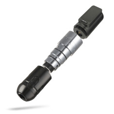 Тату машинка Ambition Seher Adjustable Stroke 2.2 - 4.2 mm Silver (42mm)