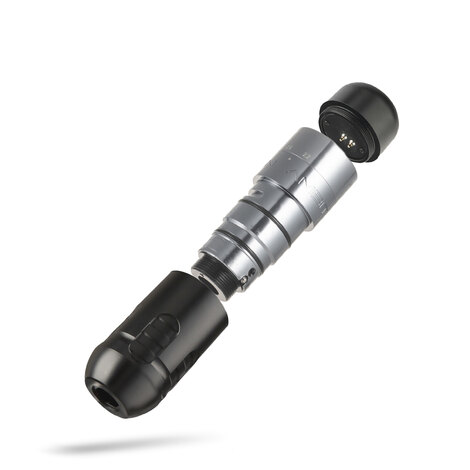 Тату машинка Ambition Seher Adjustable Stroke 2.2 - 4.2 mm Silver (42mm)