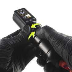 Тату машинка Ambition TRAVELER-T2 Stroke (2.2 - 4.2мм) - Black (42мм)