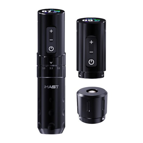 Тату-машинка Mast Rotary Machines Mast Flip 3 (2.4 - 4.2мм) - Black