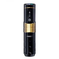 Тату-машинка Mast Rotary Machines Mast Flip 3 (2.4 - 4.2мм) - Black - Gold